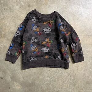 Disney Mickey and Friends Charcoal Sweatshirt